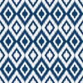 Ethnic ikat beautiful seamless pattern. Native traditional.